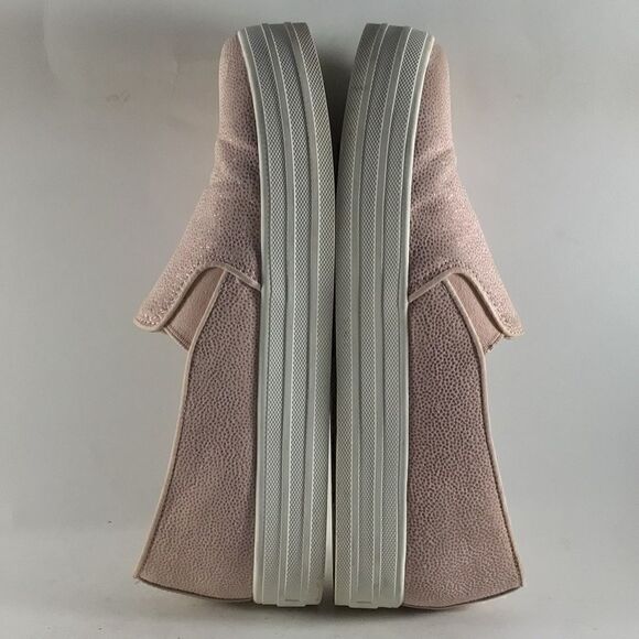 Skechers street double up womens memory foam slip on shoes lt pink size 7.5 794 - Picture 7 of 8